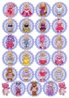 Вафельные картинки на тему: День рождения ребенка