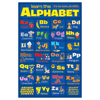 Постер «Вивчаємо алфавіт» 61 x 91,5 см