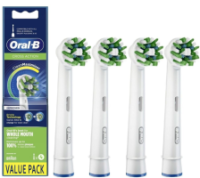 Набор зубных насадок Braun Oral-B Cross Action EB 50 RB Clean Maximiser (4 шт.)