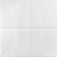 Самоклеющаяся декоративная потолочно-стеновая 3D панель 700x700x4мм (117) SW-00000234