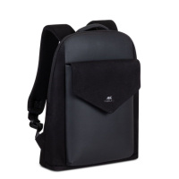 Рюкзак городской Rivacase 8524 Cardiff / Black 31х41.5х11 см черный