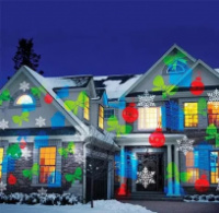 Лазерный Новогодний Проектор для дома и квартиры Star Shower Slide Show ART-0528
