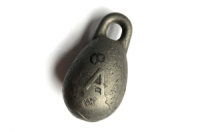 Гиря для дымоходных тросов DV - 1кг 1 шт.