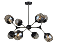 Люстра молекула лофт SVLIGHT восьмиламповая 4858/8