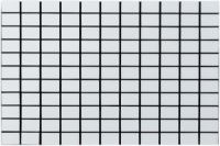 Самоклеюча алюмінієва плитка 300х300х3мм Біла мозаїка SW-00001775