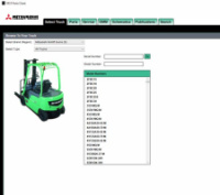 Установка программы Mitsubishi Forklift Trucks MCFS 10.2024 + Workshop Manuals (Spare parts catalog ASIA)