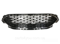 Решетка радиатора Ford Escape MK4 2019-2020 чёрная сота глянец с хром ободком  2460659
