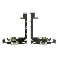 Шлейф для Apple iPhone 11 Pro Max с белым разъёмом питания, с микрофоном Original