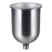 Бачок металлический для краскопульта 600 мл (внутренняя резьба) AUARITA PPC-600GLD