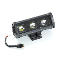 Фара-LED Прямокутник 30W (10W*3) 10-30V 200*70*75mm Ближнє/Лінза/6D Серія WG-C6D-30 4( 1шт)