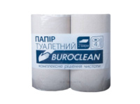 Папір туалетний Buroclean макулатурний сірий 2-х шар. (4рул.)