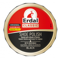 Крем для обуви Erdal Shoe Polish in tin Black Черный 75 мл (4001499160707)