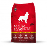 Nutra Nuggets Lamb & Rice корм для собак ягненок и рис - 3 кг, 15 кг