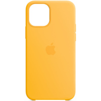 Чохол для iPhone 12 Pro Max Silicone Case (AA) (Жовтий / Sunflower) - купити в SmartEra.ua