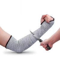 Нарукавники защитные c кевларовыми нитями, длина 35 см, цена за пару