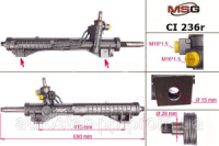 Рульова рейка з ГПК відновлена CITROEN C8 (EA_, EB_) 02-; FIAT ULYSSE (179AX) 02-11; Peugeot 807