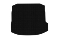 Резиновый коврик в багажник (седан, черный) для Ауди A3 2020- гг