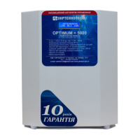 Стабилизатор напряжения теристорный OPTIMUM HV 5 (5000Вт) 220В, стабилизация 167-299, 12 ступеней