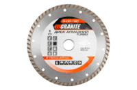 Диск алмазний Granite 180 мм турбо (9-02-180)