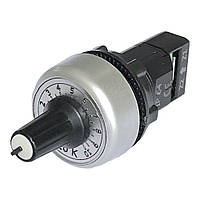 TENCE Потенціометр 10 км одноперевертний IP64 врізний діаметр 22 мм