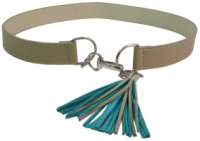 Жіночий ремінь Doca бежевий