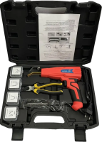 Якісний паяльник для ремонту бамперів, пластикових деталей LEX LXPBW100-B : 100Вт, 200 скоб - 4 різновиди