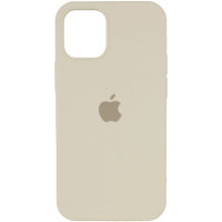 Чохол Apple iPhone 14 Pro Max - Silicone Case Full Protective (AA) Бежевий / Antigue White - купити в SmartEra.ua