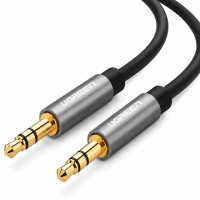 Аудіокабель UGREEN AV119 3.5mm Male to 3.5mm Male Cable 3m Black (UGR-10736)