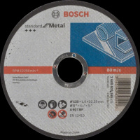 Bosch Standard for Metal 125x1.6x22.23 Отрезной круг по металлу