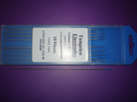 Электрод вольфрамовый WL-20 d 1,6мм, h150мм, синий (упаковка 10 шт)