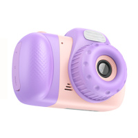 Детский фотоаппарат Hoco DV201 с двумя камерами pink