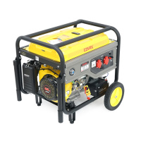 Генератор бензиновый COVAX CV10000LD-E2, 7.0kW, однофазный 220V, 50Hz, DC12V, 18HP, Recoil/Electric Starter, tank 25L, 705x550x570mm, 84kg