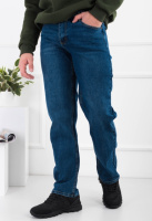 Чоловічі сині джинси батал