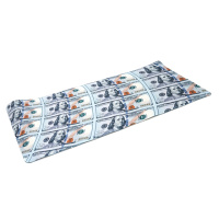 Коврик 400*900 тканевой Banjamin с боковой прошивкой, толщина 4 мм, цвет Gray, Пакет