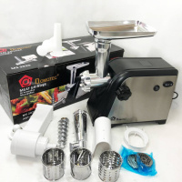 Електрична м'ясорубка Domotec MS-2020 з насадкою для томатів та терками 2600 W