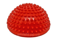 Півсфера масажна кіндербол EasyFit 16 см м'яка червона