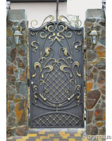 Кованые калитки и забор