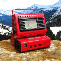 Портативный газовый обогреватель 2в1, плита с керамической горелкой