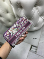 Фіолет — стильний тканинний гаманець  — хіт сезону  (1204-2)