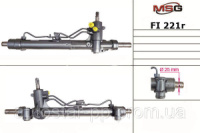Рулевая рейка с ГУР восстановленная FIAT DOBLO (152, 263) 10-