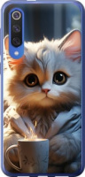 Чехол на Xiaomi Mi 9 SE White cat 5646u-1674