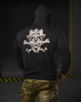 Худі maklin череп black НП4954