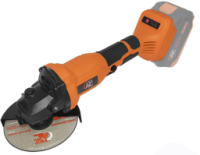 Шліфмашина кутова акумуляторна ТЕХАС TAOE-AG125L (20В/каркас)