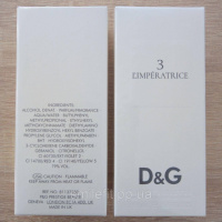 Жіноча туалетна вода Dolce&Gabbana 3 L'Imperatrice 100 мл