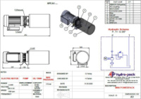 Маслостанція HIDROS 220V-1.5 kW 3.2CM3 10L