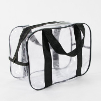 Прозора сумка у пологовий для вагітних 55х34х18, чорний колір