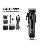 Аккумуляторный триммер машинка для стрижки волос Geemy GM-8040 с 4 насадками