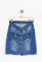 Жіноча джинсова спідниця