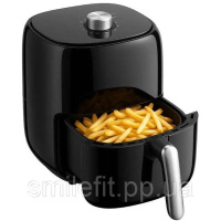 Фритюрниця Crownberg CB-5540 електрична фритюрниця 2 л для дому з регульованим термостатом 1400Вт