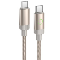 Дата кабель Hoco X117 Star Type-C to Type-C 60W (1m)